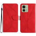 Stitching Embossed Leather Phone Case, For Motorola Edge 40, For Motorola Moto G Power 2023, For Motorola Moto G Stylus 5G 2023, For Motorola Edge 40 Pro 5G