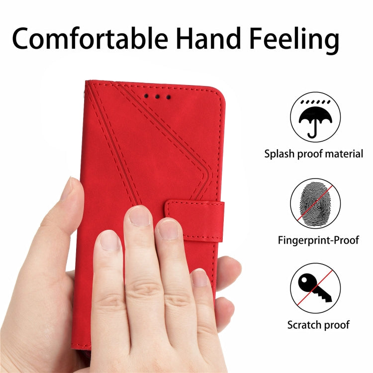 Stitching Embossed Leather Phone Case, For Motorola Moto G45 5G, For Motorola Edge 50 5G, For Motorola Edge 50 Neo, For Motorola Moto E14