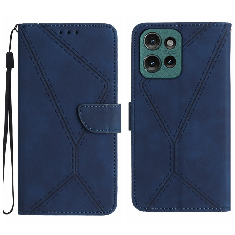 Stitching Embossed Leather Phone Case, For Motorola Moto G Play 2025, For Motorola Moto G75 5G, For Motorola Moto G35 5G, For Motorola Moto G55 5G