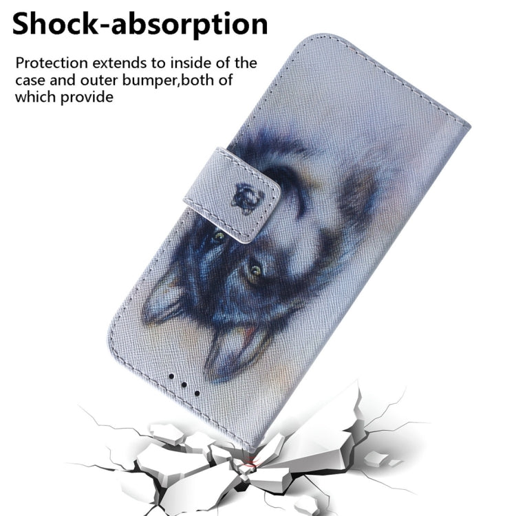 Coloured Drawing Flip Leather Phone Case, For Tecno Pova 5