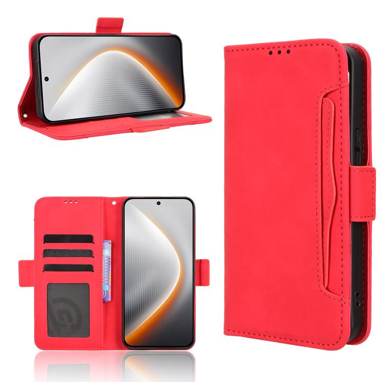 Skin Feel Calf Texture Card Slots Leather Phone Case, For Tecno Pova 7 Pro 5G, For Tecno Pova 7 5G, For Tecno Spark 40 Pro+ 4G, For Tecno Spark 40 Pro 4G