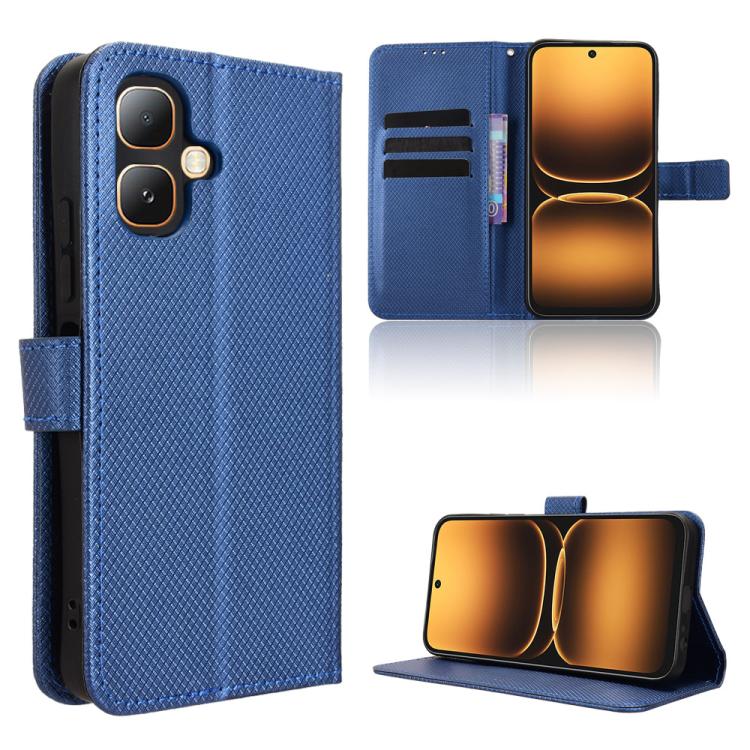 Diamond Texture Leather Phone Case, For Infinix GT 50 Pro 5G, For Infinix Note 60 Ultra 5G, For Infinix Note Edge 5G, For Infinix Smart 20 4G