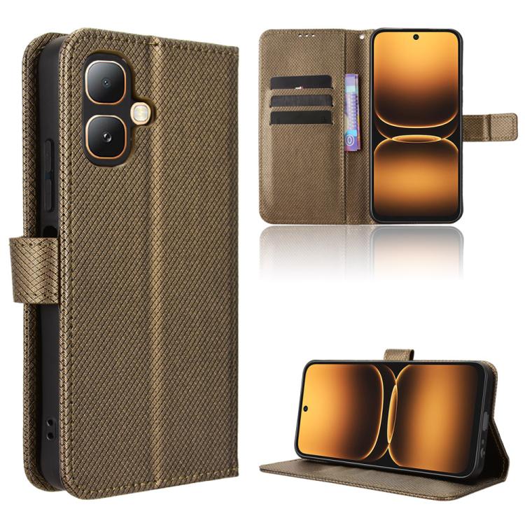 Diamond Texture Leather Phone Case, For Infinix GT 50 Pro 5G, For Infinix Note 60 Ultra 5G, For Infinix Note Edge 5G, For Infinix Smart 20 4G