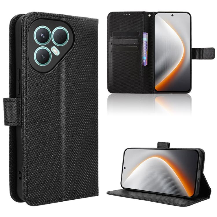 Diamond Texture Leather Phone Case, For Tecno Spark 40 4G, For Tecno Pova 7 Ultra 5G, For Tecno Pova 7 4G, For Tecno Spark Go 2 4G