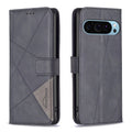 Magnetic Buckle Rhombus Texture Leather Phone Case, For Google Pixel 9, For Google Pixel 8a, For Google Pixel 8 Pro, For Google Pixel 8