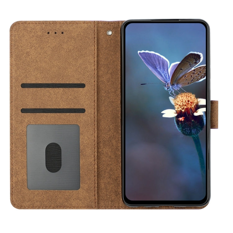 Seven Butterflies Embossed Leather Phone Case, For Motorola Moto G73, For Motorola Moto E22, For Motorola Moto G42, For Motorola Moto G62