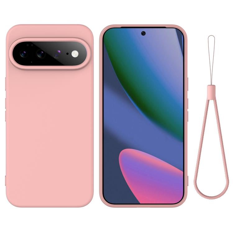 Solid Color Liquid Silicone Dropproof Full Coverage Phone Case, For Google Pixel 11 Pro XL, For Google Pixel 11, For Google Pixel 11 Pro, For Google Pixel 10a