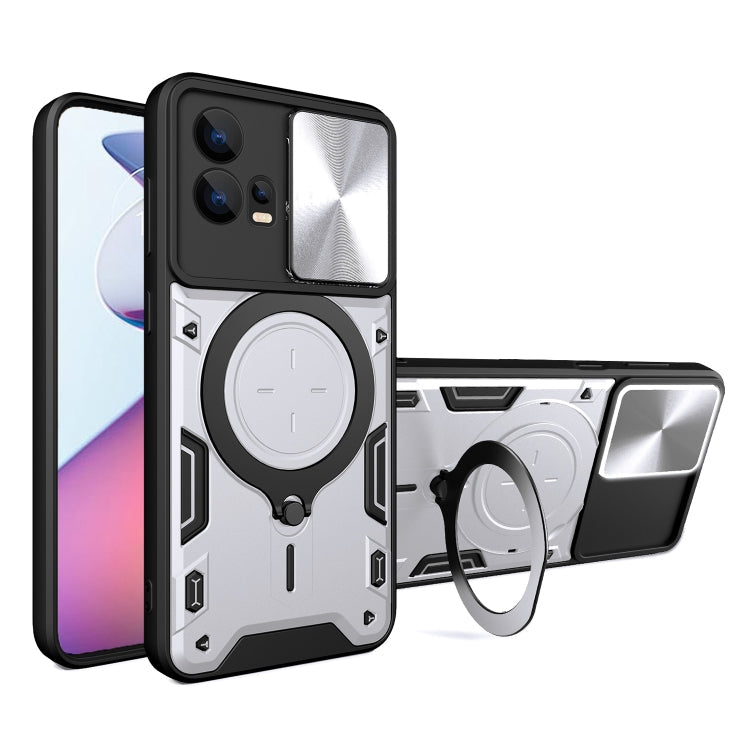 CD Texture Sliding Camshield Magnetic Holder Phone Case, For Motorola Moto E13, For Motorola Moto E22 / E22i, For Motorola Edge 30 Fusion, For Motorola Edge 30 Neo