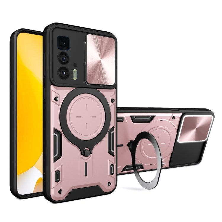 CD Texture Sliding Camshield Magnetic Holder Phone Case, For Motorola Edge 30, For Motorola Edge 30 Pro, For Motorola Moto E20 / E30 / E40, For Motorola Edge 20 Lite, For Motorola Edge 20 Pro