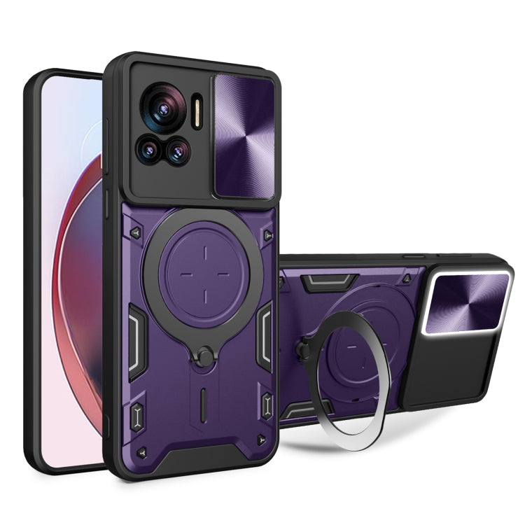 CD Texture Sliding Camshield Magnetic Holder Phone Case, For Motorola Moto G62, For Motorola Edge 30 Ultra, For Motorola Moto G22 / E32, For Motorola Edge 30