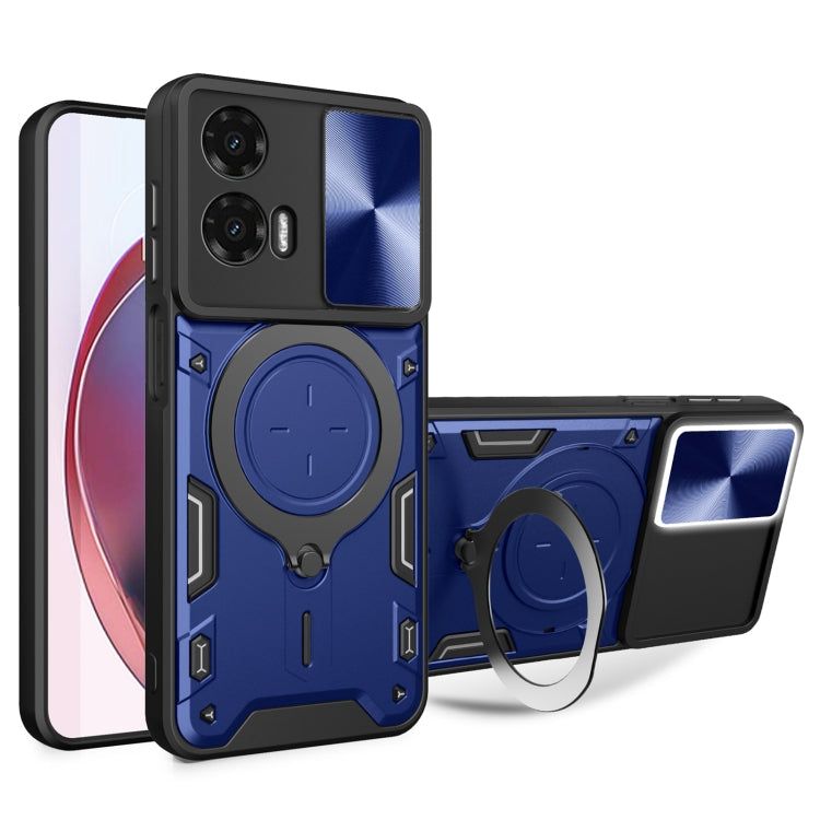 CD Texture Sliding Camshield Magnetic Holder Phone Case, For Motorola Moto G 2025, For Motorola Moto G75 5G, For Motorola Moto G35, For Motorola Moto G55