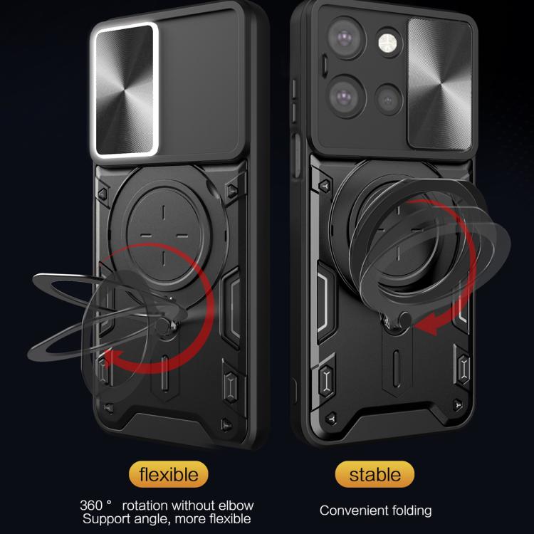 CD Texture Sliding Camshield Magnetic Holder Phone Case, For Motorola Moto G 2025, For Motorola Moto G75 5G, For Motorola Moto G35, For Motorola Moto G55
