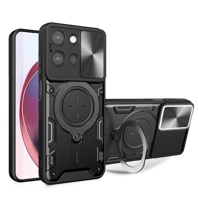 CD Texture Sliding Camshield Magnetic Holder Phone Case, For Motorola Moto G 2025, For Motorola Moto G75 5G, For Motorola Moto G35, For Motorola Moto G55