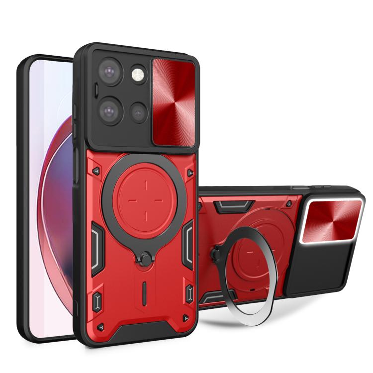 CD Texture Sliding Camshield Magnetic Holder Phone Case, For Motorola Moto G05, For Motorola Moto G 2025, For Motorola Moto G75 5G, For Motorola Moto G35