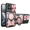 CD Texture Sliding Camshield Magnetic Holder Phone Case, For Motorola Edge 70 Fusion 5G, For Motorola Moto G67 Power 5G, For Motorola Edge 70 5G, For Motorola Moto G56 5G