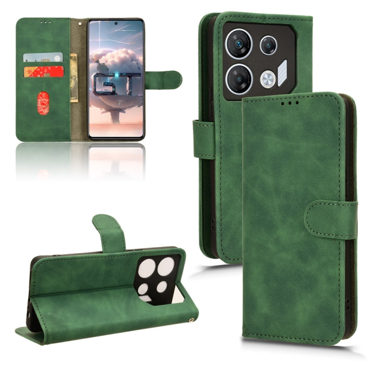 Skin Feel Magnetic Flip Leather Phone Case, For Infinix Hot 40i, For Infinix Smart 8, For Infinix Zero 30 5G, For Infinix GT 10 Pro