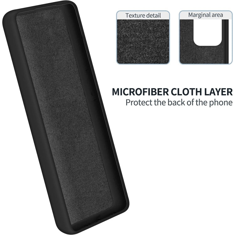 Solid Color Liquid Silicone Dropproof Full Coverage Phone Case, For Sony Xperia 10 V
