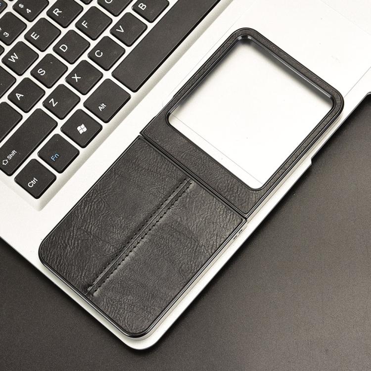 Cow Pattern Sewing Back Cover Phone Case, For Tecno Phantom V Flip2, For Tecno Phantom V Fold2, For Tecno Phantom V Flip, For Tecno Phantom V Fold