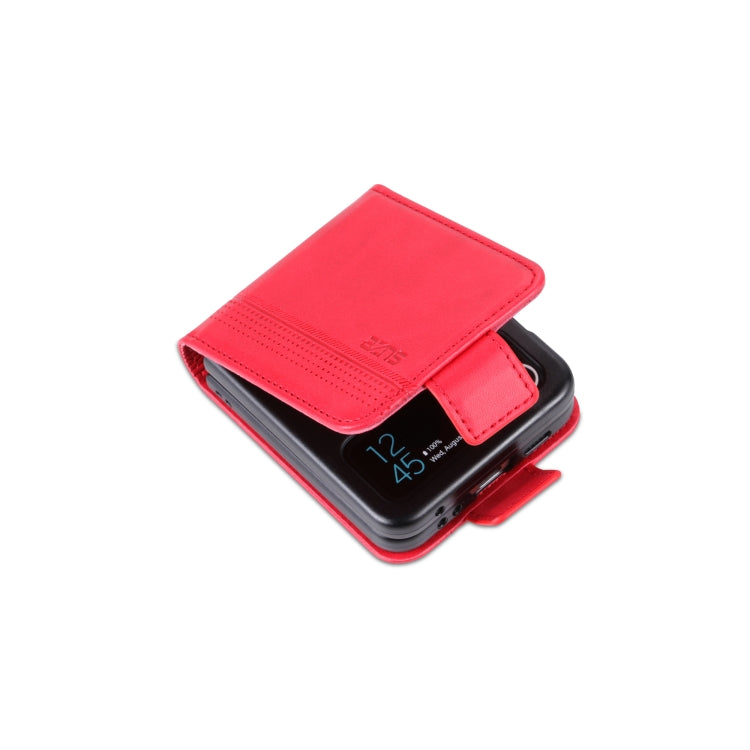 AZNS Magnetic Calf Texture Flip Leather Phone Case, For Samsung Galaxy Z Flip7 FE / Flip6, For Samsung Galaxy Z Fold7 5G, For Samsung Galaxy Z Flip7 5G, For Samsung Galaxy Z Fold6 5G