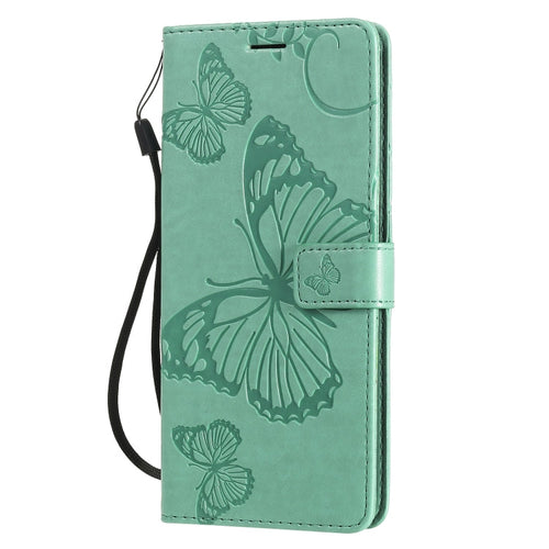 3D Butterflies Embossing Pattern Horizontal Flip Leather Case with Holder & Card Slot & Wallet, For LG V60, For Motorola Moto G Power, For Motorola Moto G8 Power Lite