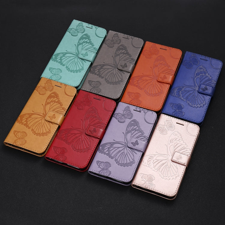 3D Butterflies Embossing Pattern Horizontal Flip Leather Case with Holder & Card Slot & Wallet, For Samsung Galaxy A11, For Samsung Galaxy A21s, For Samsung Galaxy A31