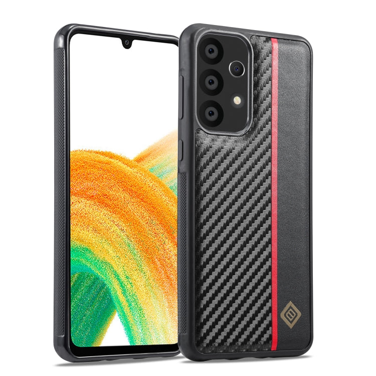 LC.IMEEKE 3 in 1 Carbon Fiber Texture Shockproof Phone Case, For Samsung Galaxy S24 Ultra 5G, For Samsung Galaxy A15 5G, For Samsung Galaxy A24, For Samsung Galaxy S24+ 5G, For Samsung Galaxy A34 5G, For Samsung Galaxy S24 5G, For Samsung Galaxy A23 4G...
