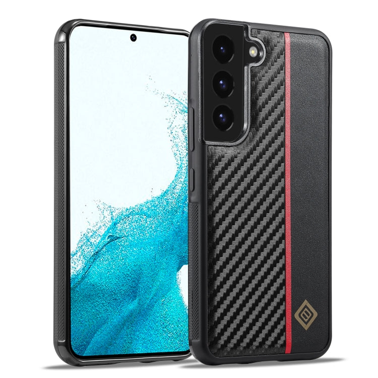LC.IMEEKE 3 in 1 Carbon Fiber Texture Shockproof Phone Case, For Samsung Galaxy S24 Ultra 5G, For Samsung Galaxy A15 5G, For Samsung Galaxy A24, For Samsung Galaxy S24+ 5G, For Samsung Galaxy A34 5G, For Samsung Galaxy S24 5G, For Samsung Galaxy A23 4G...