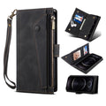 ESEBLE Retro Frosted RFID Flip Leather Phone Case, For iPhone 15 Pro, For iPhone 15 Plus, For iPhone 15