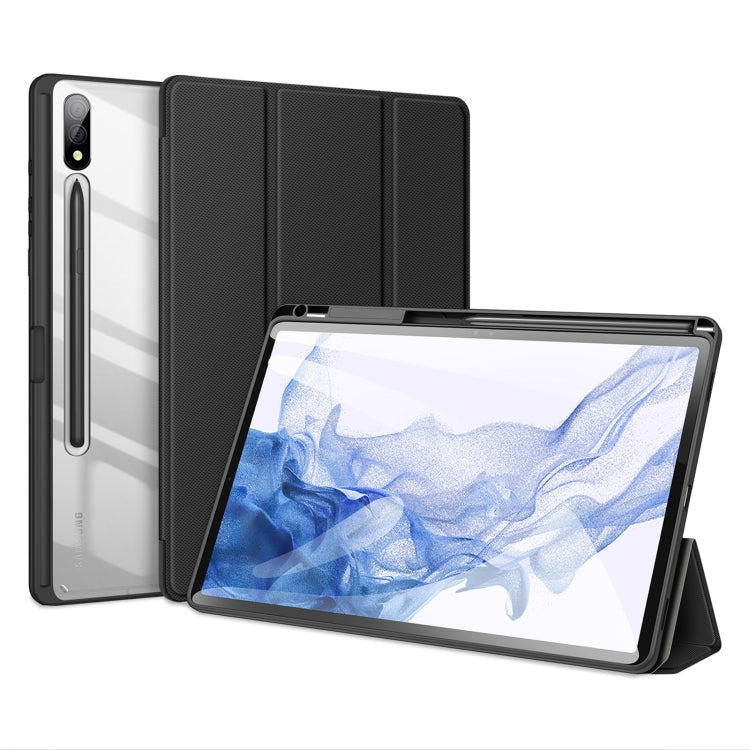 DUX DUCIS TOBY Series Antiskid Leather Tablet Case with Sleep / Wake-up Function, For Samsung Galaxy Tab S10 Lite / S10 FE, For Samsung Galaxy Tab S10 FE+, For Samsung Galaxy Tab S10 Ultra, For Samsung Galaxy Tab S10+, For Samsung Galaxy Tab S9 FE+    ...