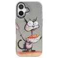 Animal Pattern Oil Painting Series PC + TPU Phone Case, For iPhone 16