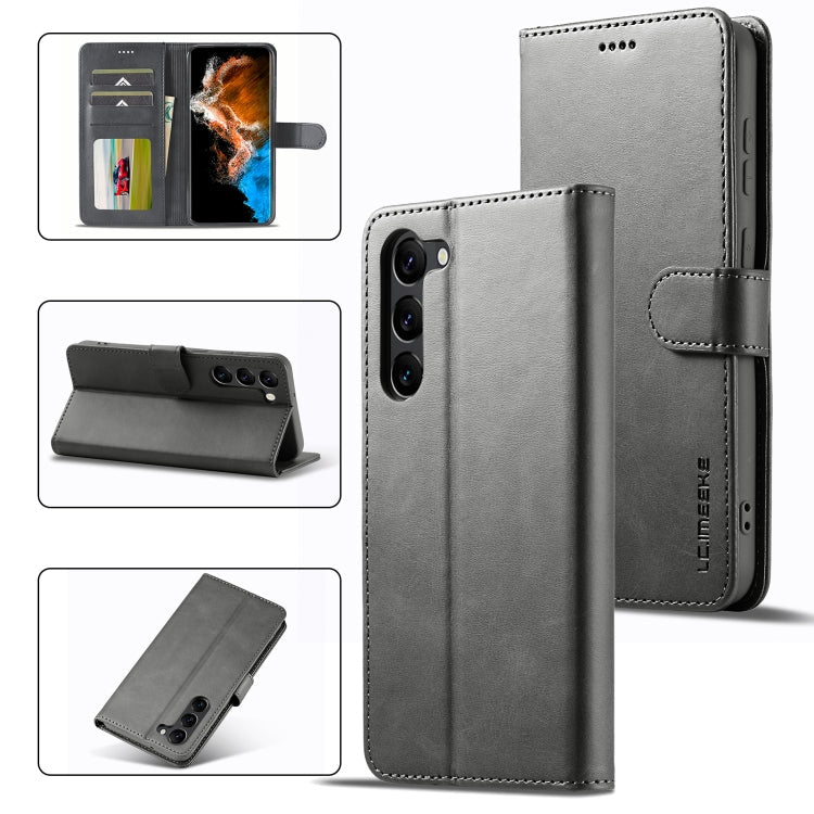 LC.IMEEKE Calf Texture Leather Phone Case, For Samsung Galaxy A35 5G, For Samsung Galaxy S24 Ultra 5G, For Samsung Galaxy S24+ 5G, For Samsung Galaxy S24 5G