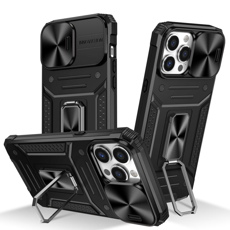 Camshield Robot TPU Hybrid PC Phone Case, For iPhone 14, For iPhone 14 Pro, For iPhone 14 Pro Max, For iPhone 13 Pro Max