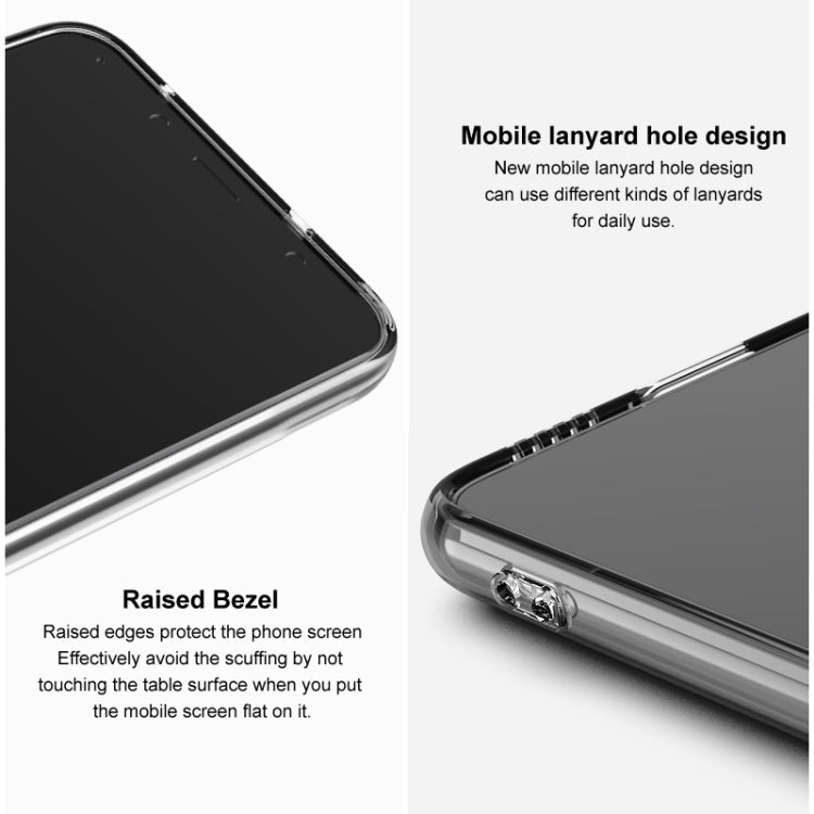IMAK UX-5 Series Transparent Shockproof TPU Protective Case, For ZTE nubia Z50S Pro 5G