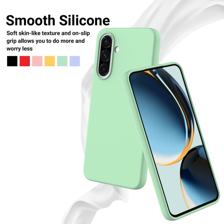 Solid Color Liquid Silicone Dropproof Full Coverage Phone Case, For Samsung Galaxy A56 5G, For Samsung Galaxy A26 5G, For Samsung Galaxy A36 5G, For Samsung Galaxy A16 5G