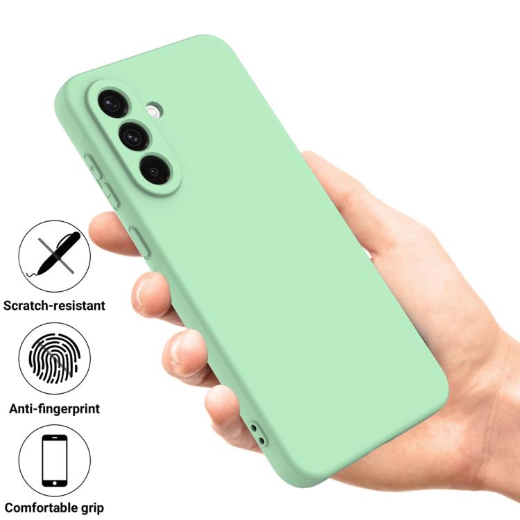 Solid Color Liquid Silicone Dropproof Full Coverage Phone Case, For Samsung Galaxy A17 / F17 / M17, For Samsung Galaxy A57 5G, For Samsung Galaxy A37 5G, For Galaxy A27 5G