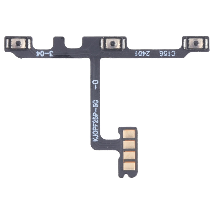 OEM Power Button & Volume Button Flex Cable, For OPPO A60 4G, For OPPO A3 Pro, For OPPO F25 Pro, For OPPO Reno11 F, For OPPO Reno11 5G, For OPPO A18, For OPPO A38, For OPPO K11, For OPPO Reno10 Pro 5G, For OPPO A78 4G, For OPPO A58, For OPPO A79 5G