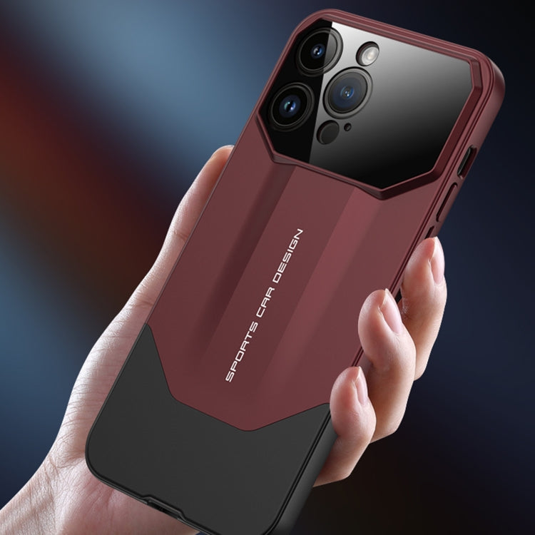 For iPhone 14 Pro GKK Imitation Ultimate Design All-inclusive Shockproof Phone Case(Red)