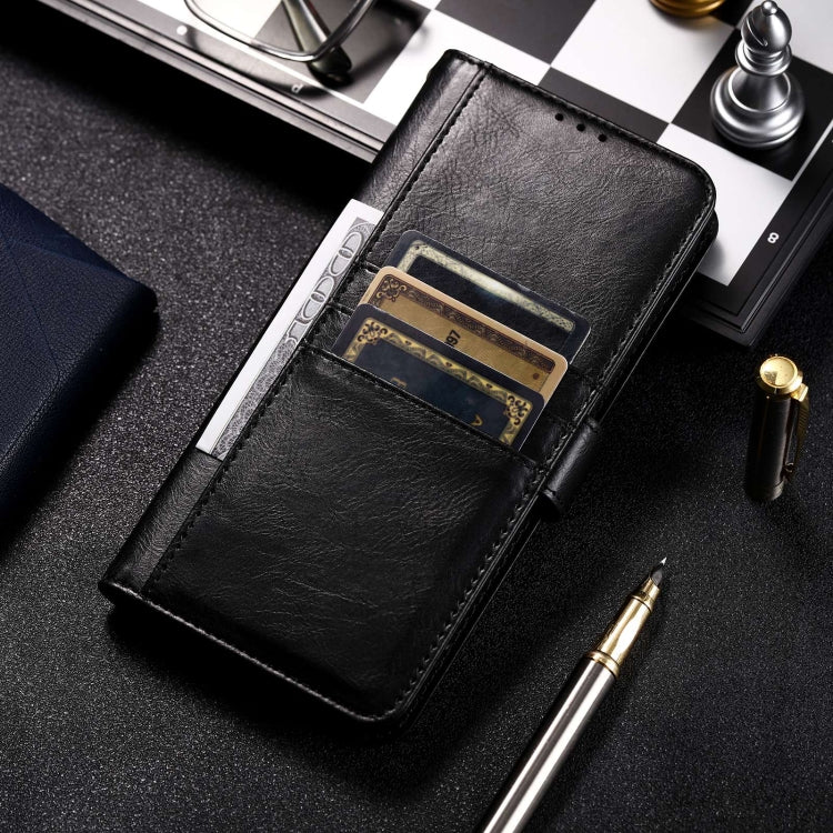 For Samsung Galaxy S24+ 5G Simple 6-Card Wallet Leather Phone Case(Black)