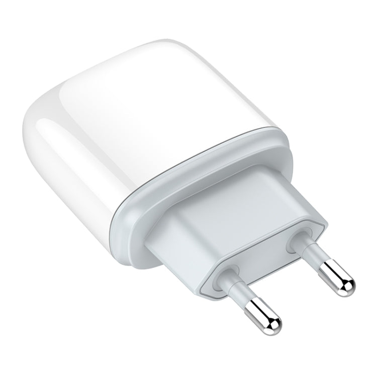 LDNIO Q229 QC3.0 / PD20W USB + Type-C Fast Charger with 1m Type-C to Type-C Cable, EU Plug, UK Plug, US Plug