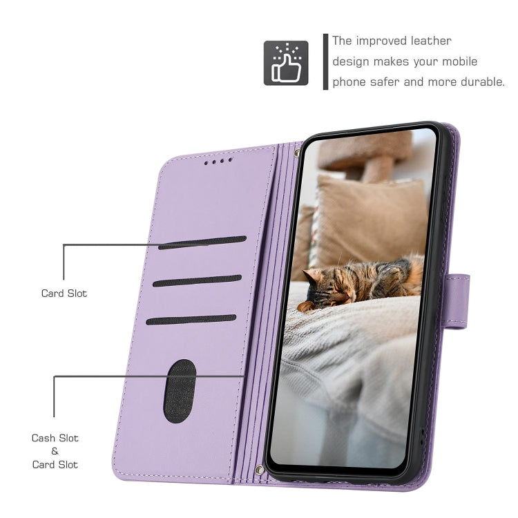 Embossed Kitten Phone Leather Case with Lanyard, For Motorola Edge 2024 5G, For Motorola Edge 50 Ultra, For Motorola Edge 50 Pro, For Motorola Edge 50 Fusion