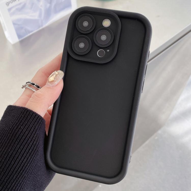 Shockproof Frame Frosted Precise Hole TPU Phone Case, For iPhone 16 Pro, For iPhone 16 Plus, For iPhone 16
