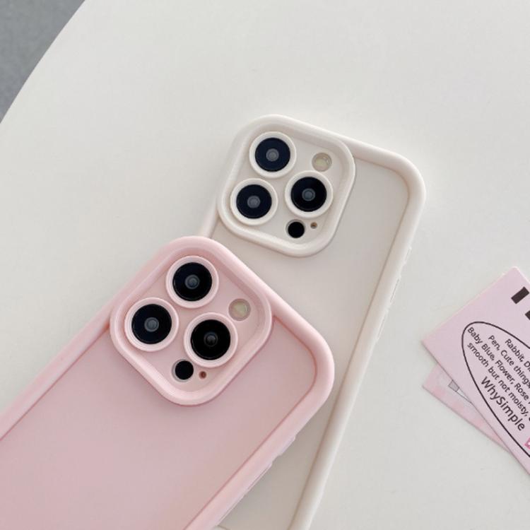 Shockproof Frame Frosted Precise Hole TPU Phone Case, For iPhone 15 Pro Max, For iPhone 15 Pro, For iPhone 15 Plus