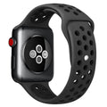 xDfind Two Color Silicone Sports Watch Band, For Apple Watch 46mm / 49mm / 45mm / 44mm, For Apple Watch 42mm / 41mm / 40mm / 38mm