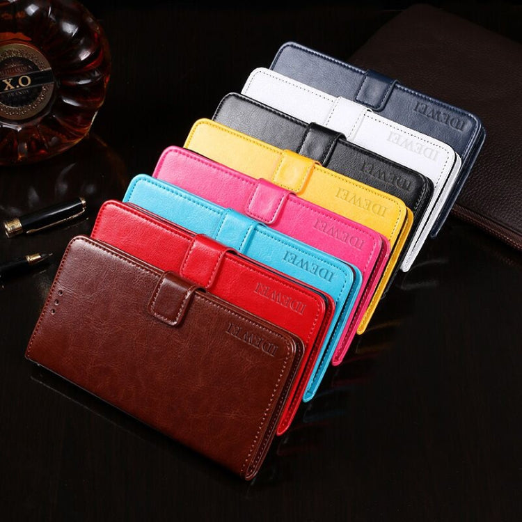 idewei Crazy Horse Texture Horizontal Flip Leather Case with Holder & Card Slots & Wallet, For Xiaomi Redmi K30 Ultra, For Vivo S7, For Vivo V19 Global Version