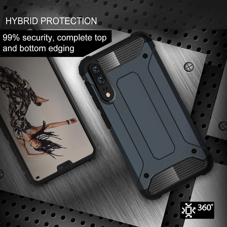 For Huawei  P20 Full-body Rugged TPU + PC Combination Back Cover Case , For Huawei P20, Huawei P20