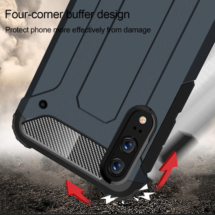 For Huawei  P20 Full-body Rugged TPU + PC Combination Back Cover Case , For Huawei P20, Huawei P20
