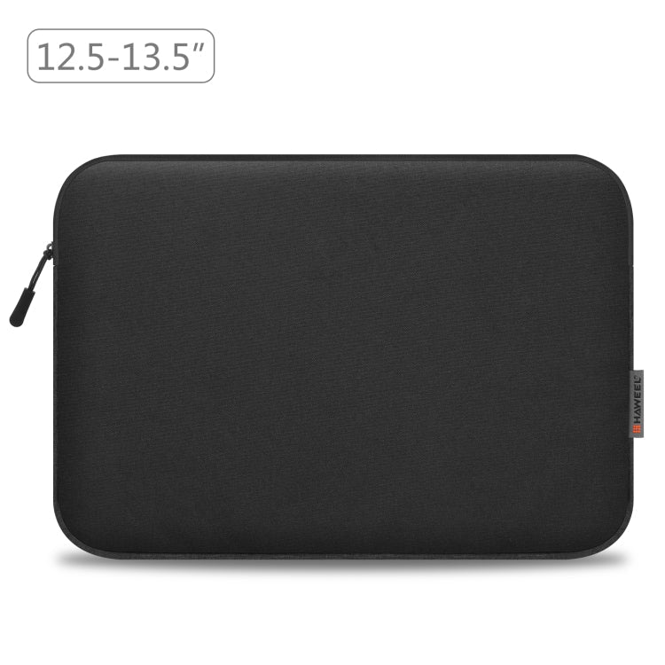HAWEEL 13 inch Laptop Sleeve Case Zipper Briefcase Bag for 12.5-13.5 inch Laptop(Black)