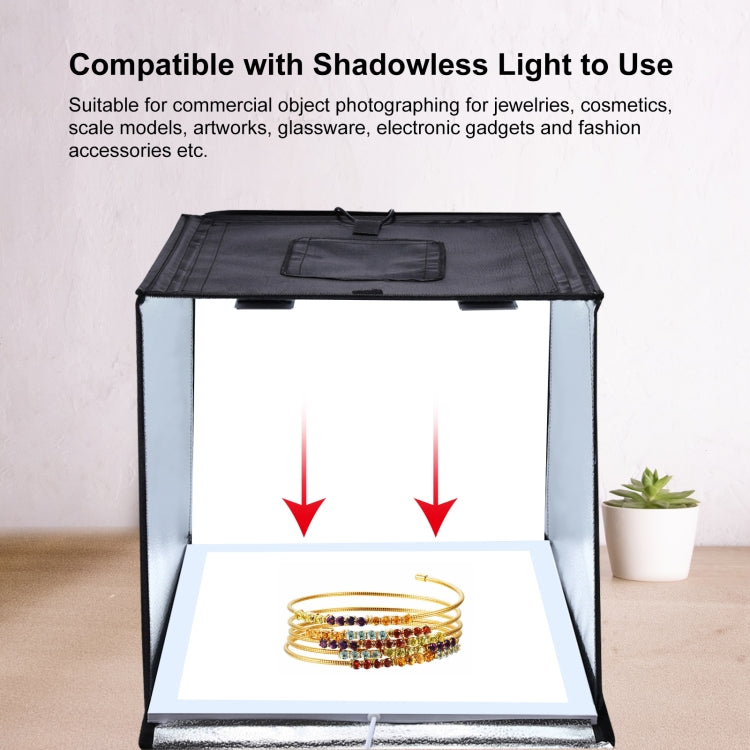 PULUZ 40cm Portable Dimmable Photo Studio Tent Kit with 6 Backdrops (US Plug)