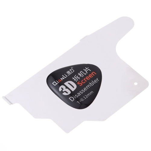 10 PCS QIANLI 3D Ultra Thin Pry Spudger Screen Disassembling Card, 3D Ultra Thin