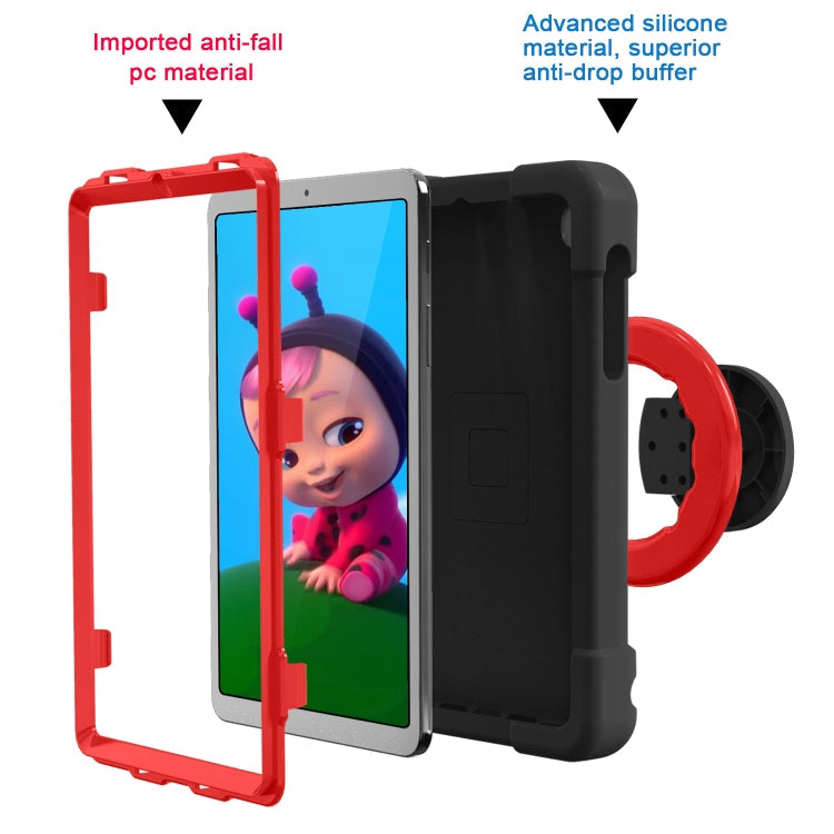 PC + Silicone Shockproof Combination Case with 360 Degree Rotating Holder & Handle, For Galaxy Tab A 8.4 (2020) T307, For Amazon Kindle Fire HD8 (2020)